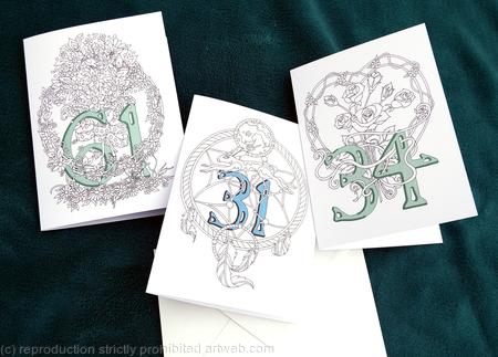 61 31 34 ages on different card designs. Cards sold as a single card for £2.70 each. names can be added to make them more bespoke for a small extra charge.