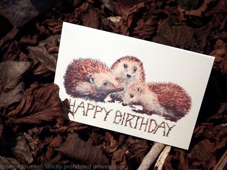 5 skillipigs collection. Birthday card blank inside, fifth in the skillipigs collection. HAPPY BIRTHDAY is in stick writing which only skillipigs can do!!