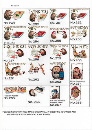 Skillipig catalogue page 13 has changed please see https://www.skiltonsartwork.com/