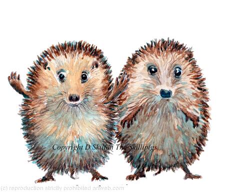 2 two adults greeting card image 6 by 4 card with brown recycled envelope.