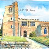 St. Peter's Church Upper Arley Worcestershire greeting card or bespoke notelet or invitation. Prints and postcards available
