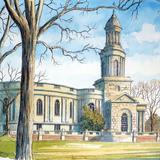St Chad's Church Shrewsbury as a greeting card. Prints and postcards available.