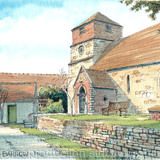 Barrow Church Near Broseley as a greeting card or invitation perhaps. prints and postcards available.