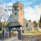 St Leonards Clent Nr Hagley Worcestershire as a greeting card or bespoke notelet or invitation. prints and postcards available. 