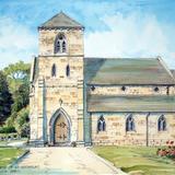Droitwich Spa St Nicholas Worcestershire as a greeting card or bespoke notelet or invitation. Prints and postcards available.