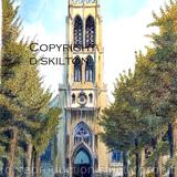St Georges Kidderminster Worcestershire, greeting /thank you card/ invitation. prints and postcards available.