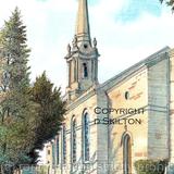 Tardibigge Church St Bartholomew's Worcestershire, greeting card or bespoke notelet. Postcards and prints available.