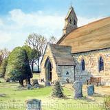 Farlow St Giles Shropshire as a greeting card