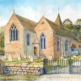 Ribbesford Church Bewdley St Leonard s Worcestershire, greeting card. You could have these as thank you cards after your wedding with a message on the back.