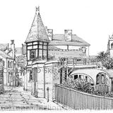 Bridgnorth Cliff Railway Shropshire greeting card or bespoke notelet. Prints and postcards available.