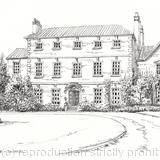 Park House Hotel Shifnal as a Signed a4 print on watercolour paper. Cards available on request.