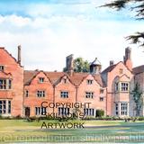 Westwood Park greeting card coloured as a greeting card, invitation or thank you card. Prints and postcards available.