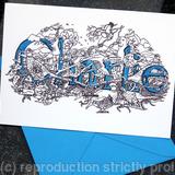 Charlie example of any name done with a shooting background