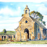 Little Longstone Chapel greeting card or wedding invitation or thank you card etc.