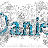 Digital download name DANIEL  for you to print or email
