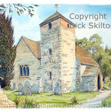 Burwarton and Cleobury north church as a greeting card, notelet or Thank-you card or even invitation.