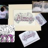 Name art examples of what can be done with these unique designs.