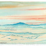 Abberley from clee hill very light as a notelet or greeting card. Postcards and prints available on request.