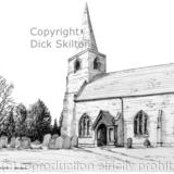 Tanworth in Arden Church St Mary Magdalene as a greeting card. Prints available.