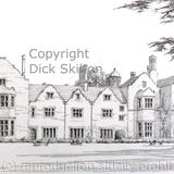  Westwood Park Colchester pen drawing as a greeting card or bespoke notelet or even invitations. Prints and postcards available.