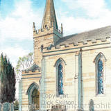 Elmley Lovett St Michaels as a greeting card, bespoke notelet or invitation. Postcards and prints available.
