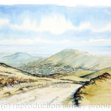 Stretton hills more misty greeting card. prints and postcards available. Prints and postcards available.