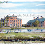 Delbury Hall Diddlebury Nr. Craven Arms Shropshire as a greeting card or notelet. Prints and postcards available.