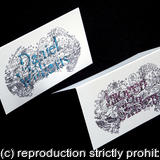 Children's name design both first name and family name woven into these unique designs as place-names