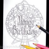 Spaceman colouring in card, any name available, just ask. Colour to send or send to colour.Invitation card perhaps. 