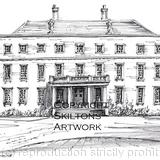 Bridgnorth Worfield Davenport House Wedding venue as a possible invitation, notelet, thank you card etc. prints and postcards available.