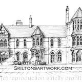 Highbury Hall Birmingham, wedding venue as a signed print on watercolour paper unmounted
