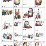 5 Skillipigs catalogue . Fun hedgehogs as 6 by 4 inch cards. 