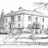 100 Flintshire  Highfield Hall  Northop. Ewloe Green North Wales wedding venue 6 by 4 card, prints and digital download available. 