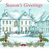 Brockencote Hall as a 6 by 4 inch Christmas card with white envelope. personalised cards available.