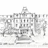 Buxton Palace Hotel  as a 6 by 4 greeting card with envelope.