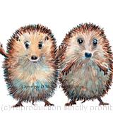 2 two adults greeting card image 6 by 4 card with brown recycled envelope.