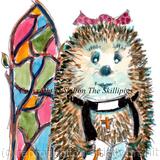 603 HAPPY BIRTHDAY vicar and window.