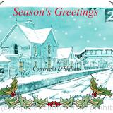 Bewdley Station (2) SEASON'S GREETINGS 6 by 4 inch greeting card with white envelope.