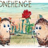 Stonehenge with the Skillipigs 6 by 4 inch greeting card