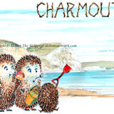 CHARMOUTH skillipig greeting card 6 by 4 with envelope 