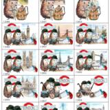 2 page LONDON COLLECTION skillipig 6 by 4 greeting cards. choose image number and contact. Please note PayPal payment is for one card.