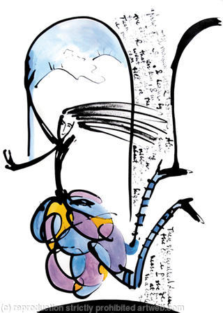 Alice in Wonderland 2 (series of 4 works)