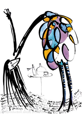 Alice in Wonderland 1 (series of 4 works)