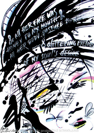 Girl with Dragonflies