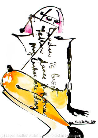 Lady Gaga in Orange Tights