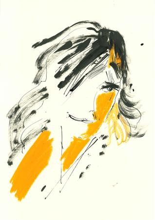 Mia H. The orange woman.