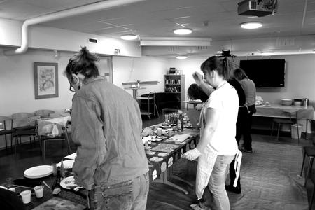 Intuitive art class at work