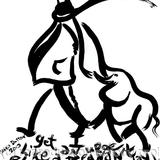 Stephen Fry and Elephant