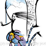 Alice in Wonderland 2 (series of 4 works)