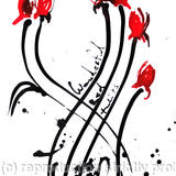 Wonderful Red Tulips